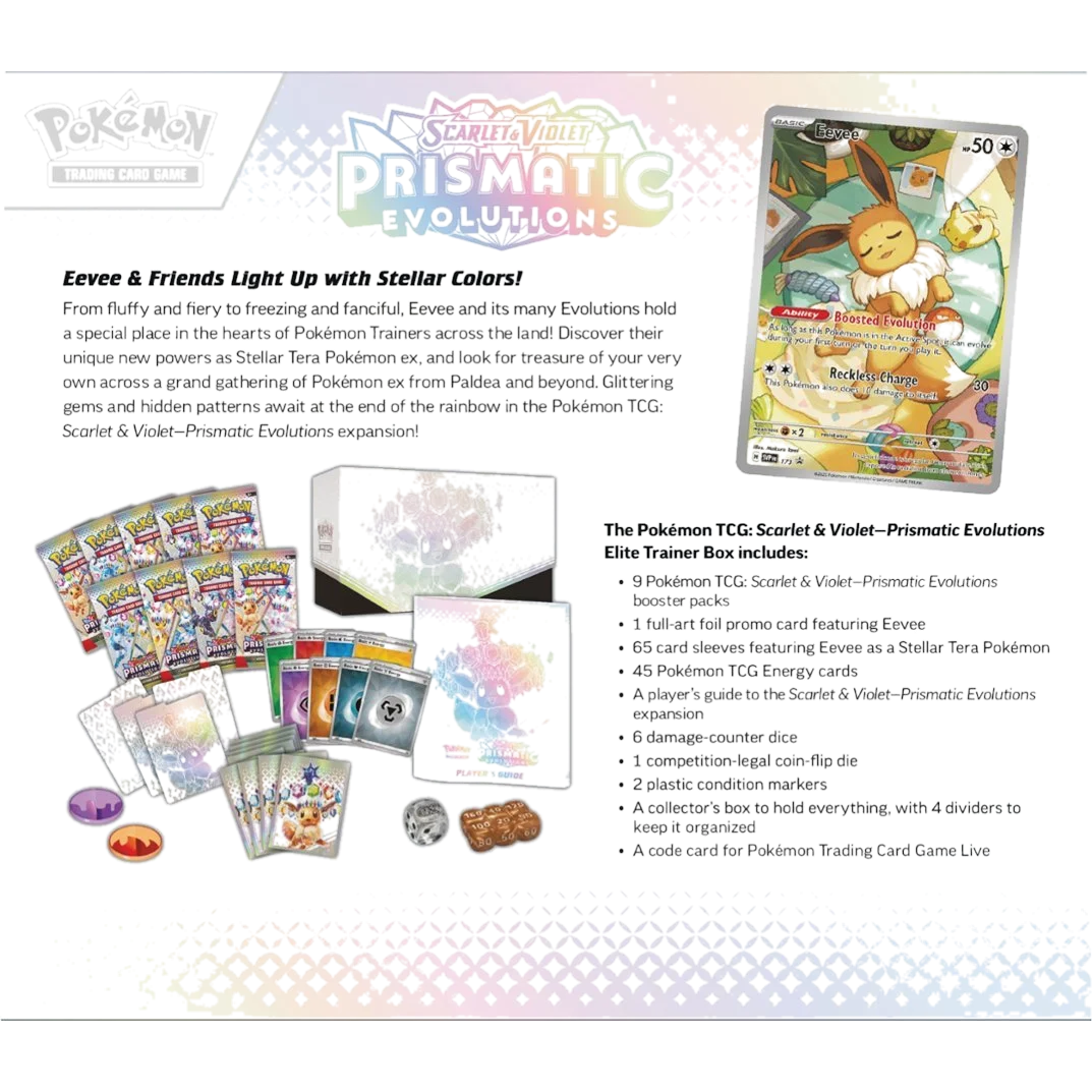 Prismatic Evolutions ETB Pre-Order image 1