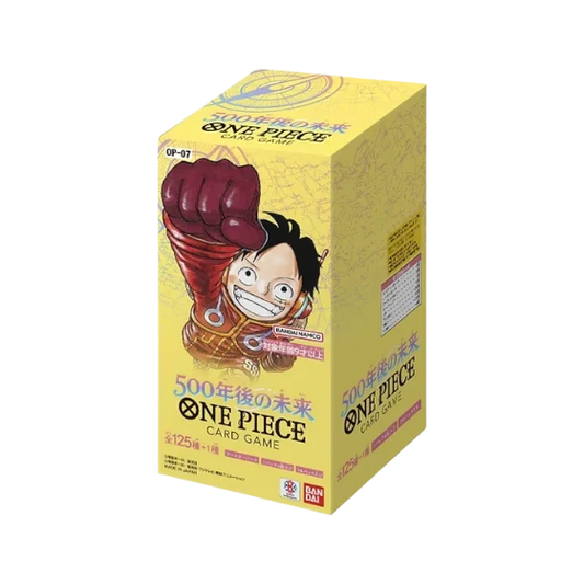 Japanese One piece op-07 booster box sealed and verified image 0